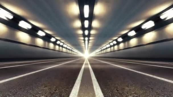 抽象的な速度高速道路道路トンネル - 映像、動画