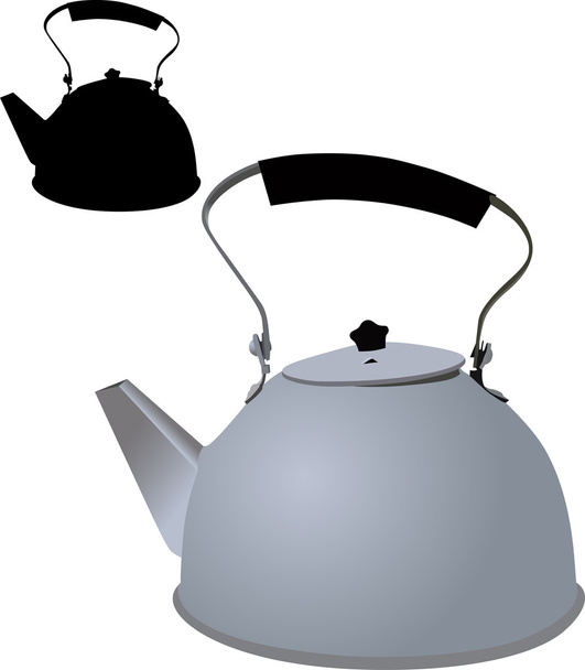 Чайник - Вектор,изображение