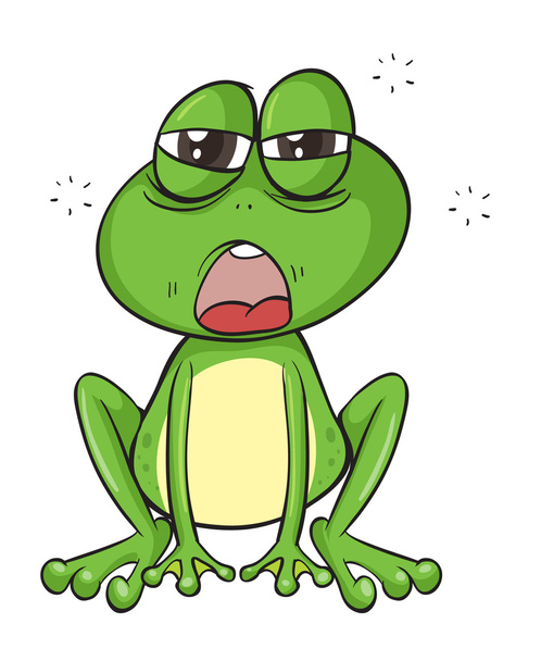 a frog - Vector, Image