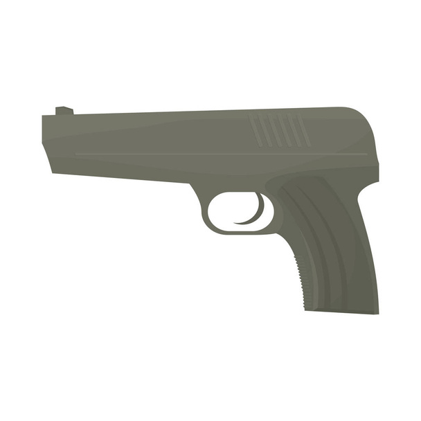 Arma de imagem de ícone de equipamento militar
 - Vetor, Imagem