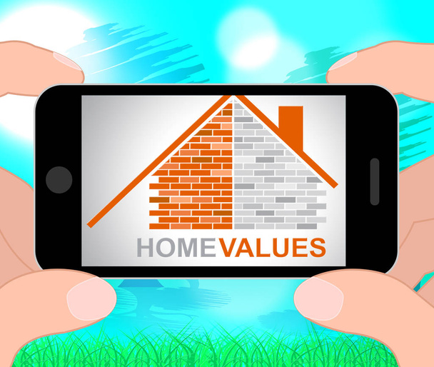 Home Valori Rappresenta Prezzo di vendita 3d Illustrazione
 - Foto, immagini