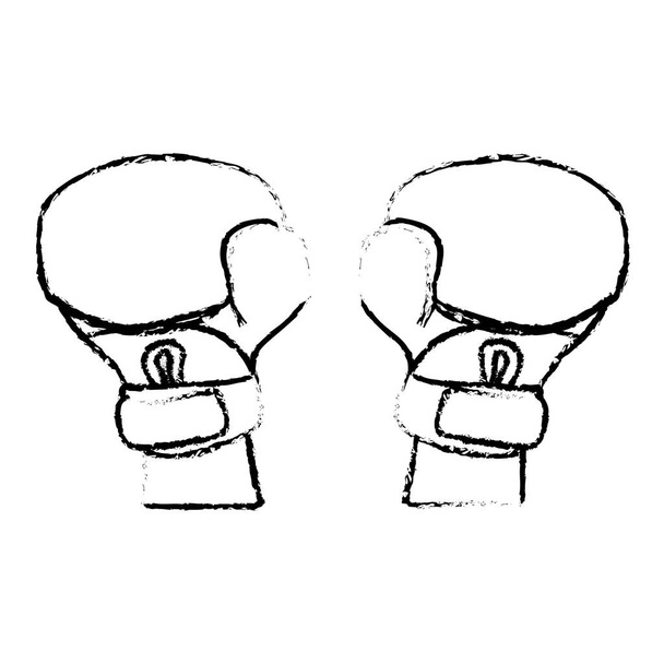 boxing gloves icon image - Vector, Image
