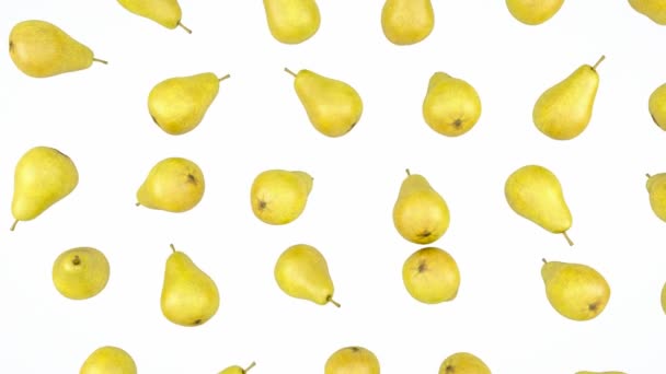 Loopable Pears rain flow with slow motion. - Metraje, vídeo