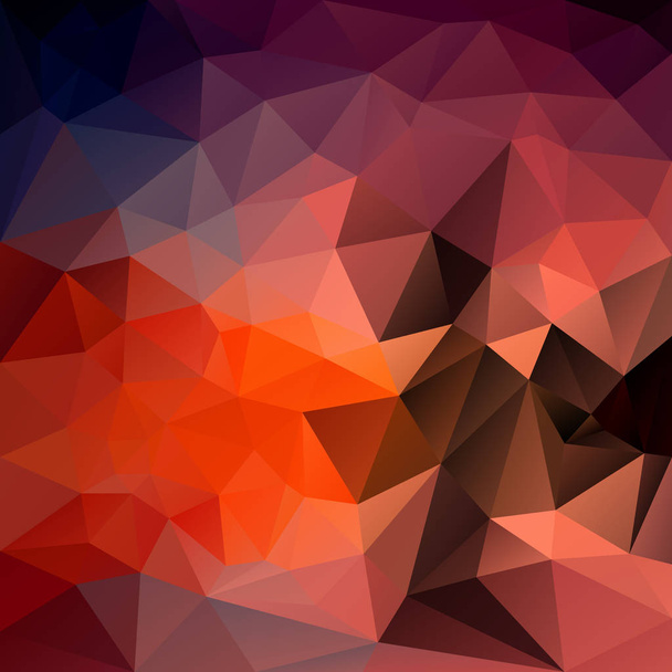 astratto vettore sfondo poligono irregolare con un modello a triangolo in rosso, arancione, marrone, rosa, viola e blu colore
 - Vettoriali, immagini