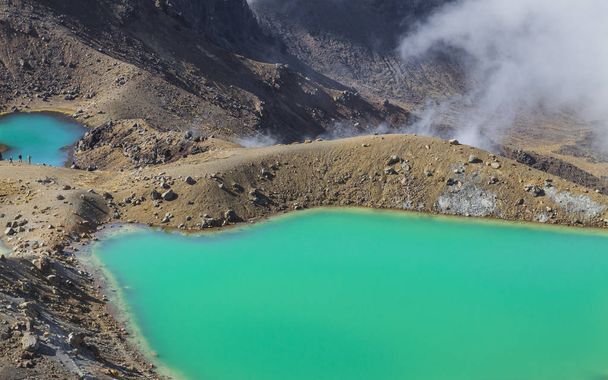 Emerald Lakes Tongariro National Park, New Zealand - Photo, Image