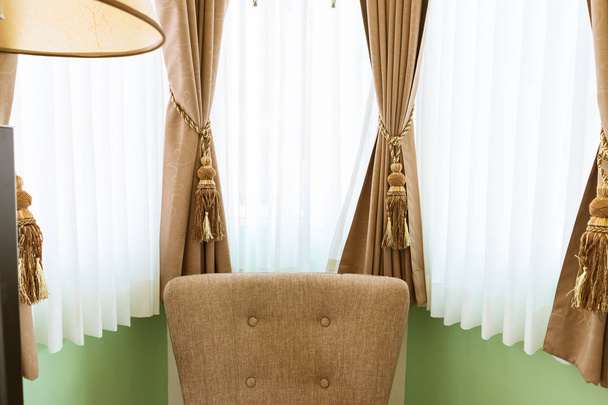 Luxuoso elegância cortina vintage (cortinas
) - Foto, Imagem
