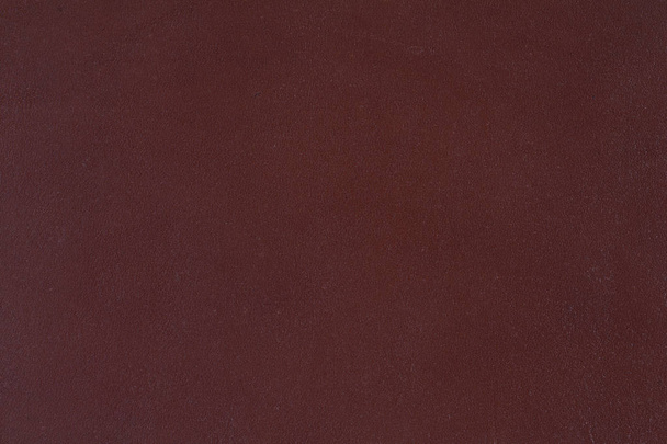 Dark brown natural leather background or texture. - Foto, immagini