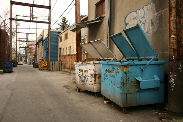 Seitengassen in Vancouver City, BC, Kanada - Foto, Bild