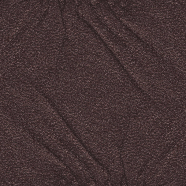 fondo de cuero marrón, pliegues
 - Foto, imagen