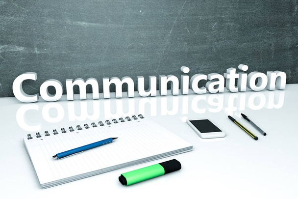 Communication text concept - Zdjęcie, obraz
