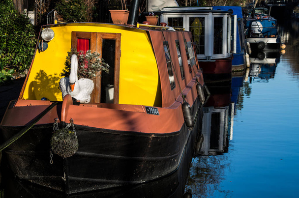 Little Venice is a very singular place in London along Regent's  - Photo, Image