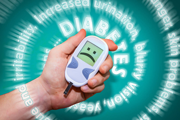 Síntomas de diabetes espiral
 - Foto, Imagen