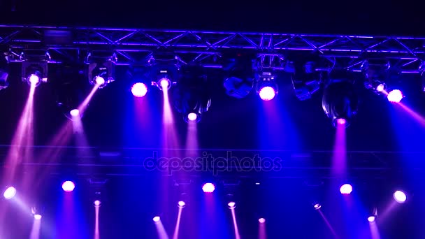 Stage Lighting Effects Rays - Footage, Video