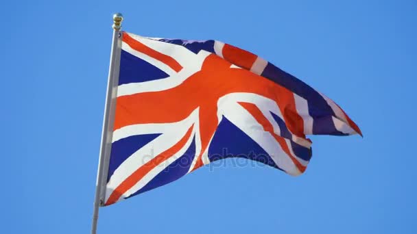 4 k で英国の旗の 3 つの動画 - 映像、動画