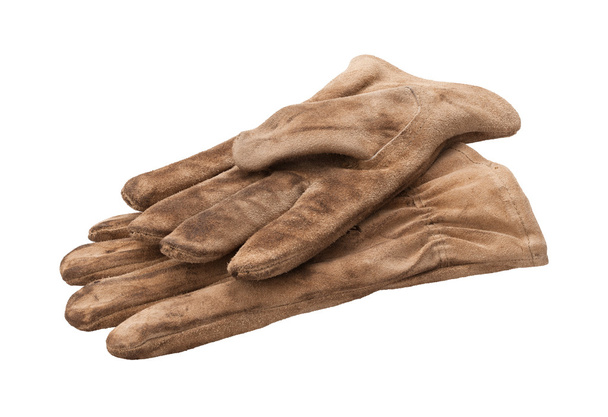 Work Gloves Isolated with clipping path - Photo, Image