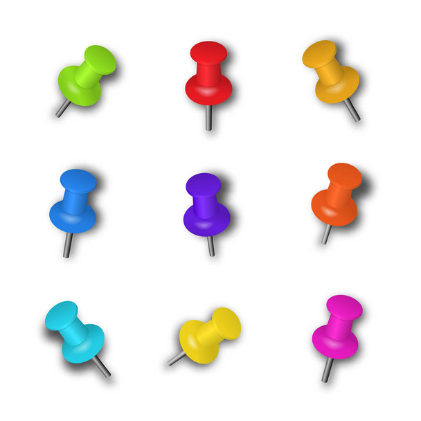 Multi-színes csapok - Vektor, kép