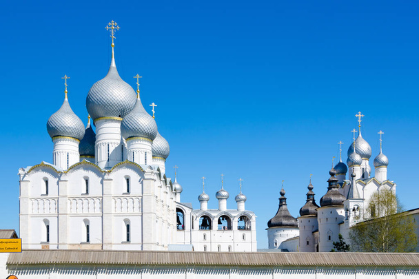 Assumption Cathedral in Kremlin of Rostov, Yaroslavl oblast, Russia. - Foto, Imagem
