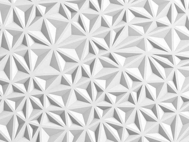 Geometric white wall - Foto, imagen