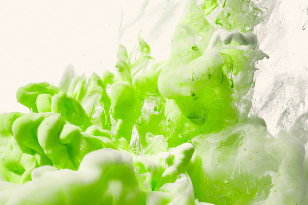 Green paint splash  - 写真・画像