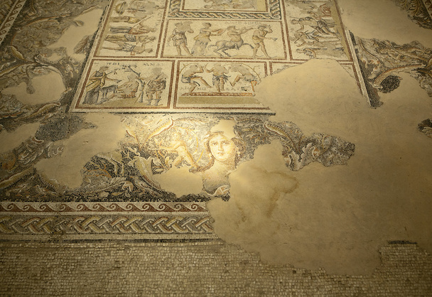 Mosaico romano de Dionísio
 - Foto, Imagem