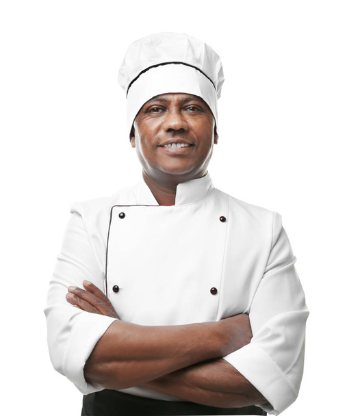Indian chef in uniform   - Photo, Image