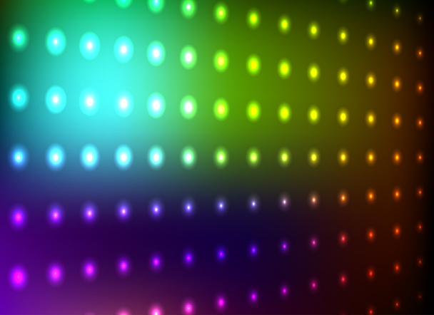 Colorful club light wall vector background. - Vector, Image