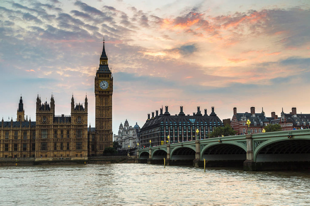 Big Ben, Parliament, Westminster bridge - Photo, Image