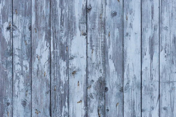 Oude beschilderde houten muur - textuur of achtergrond - Foto, afbeelding
