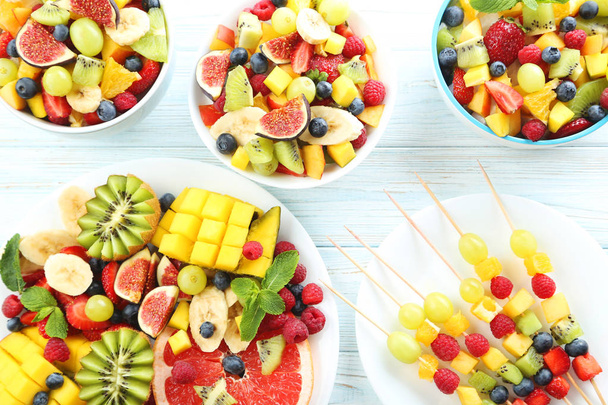 Ensalada de frutas frescas  - Foto, Imagen