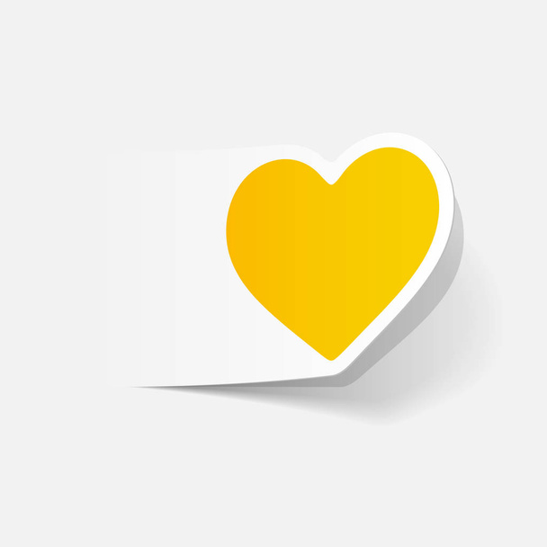 design of heart icon - Vector, Image