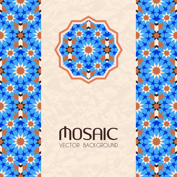 Mosaic vector background - Vector, Image