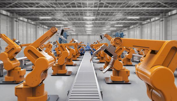 Automatisation Concept de l'industrie
  - Photo, image