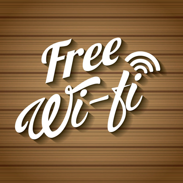 diseño wifi gratuito
 - Vector, Imagen