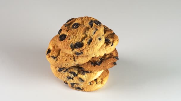 Biscuits aux raisins secs au chocolat
 - Séquence, vidéo