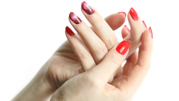 Nail art manicure - Foto, afbeelding