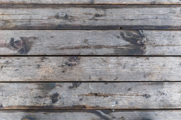 Textura de tábuas de madeira no chão do velho
 - Foto, Imagem
