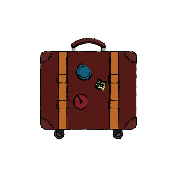 подорож валізу ізольовані
 - Вектор, зображення