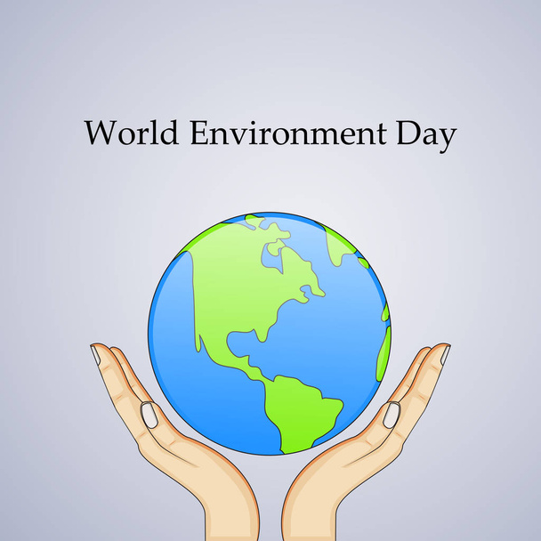 Obrázek pozadí pro Světový den životního prostředí  - Vektor, obrázek