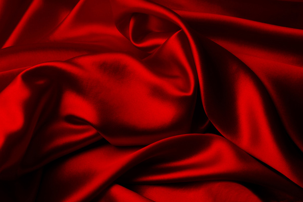 Tela de seda roja - Foto, imagen