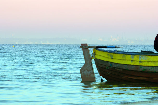 Turkish coast from boat - Фото, изображение