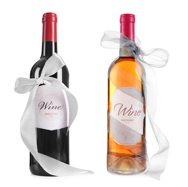 Set of wine bottles  - Foto, Bild