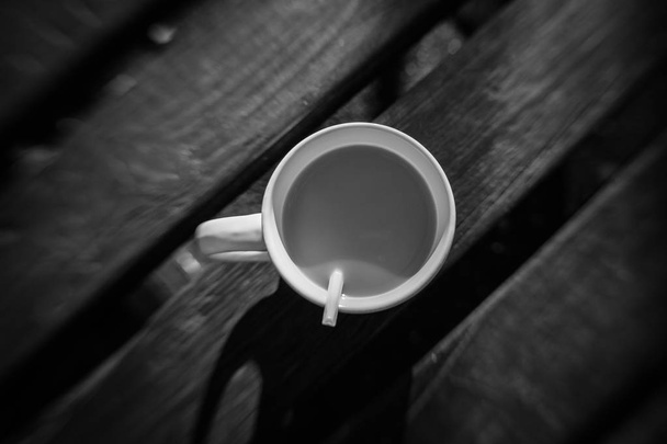 Coffee cup on a table - Photo, Image