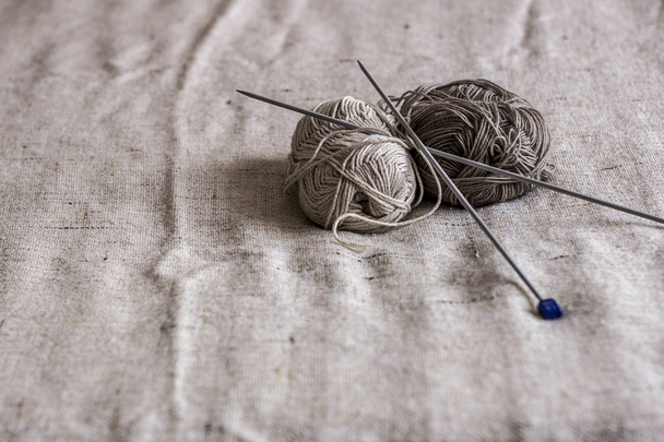 yarn with spokes - Photo, Image