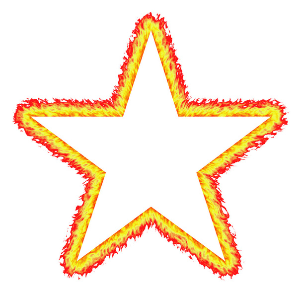 Вогняний структурованих зірка
 - Фото, зображення