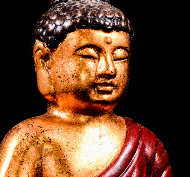 Keleti Buddist szobor elszigetelt - Fotó, kép