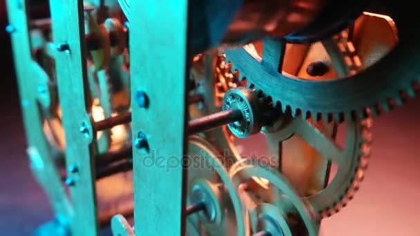 Clock Mechanism Works - Footage, Video