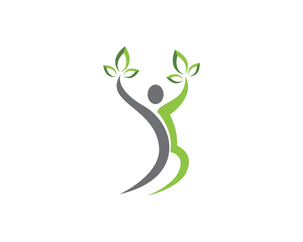 логотип здоровой жизни
 - Вектор,изображение