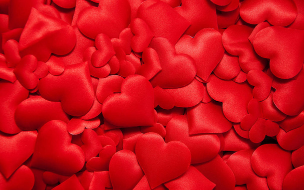 много красных сердец
 - Фото, изображение