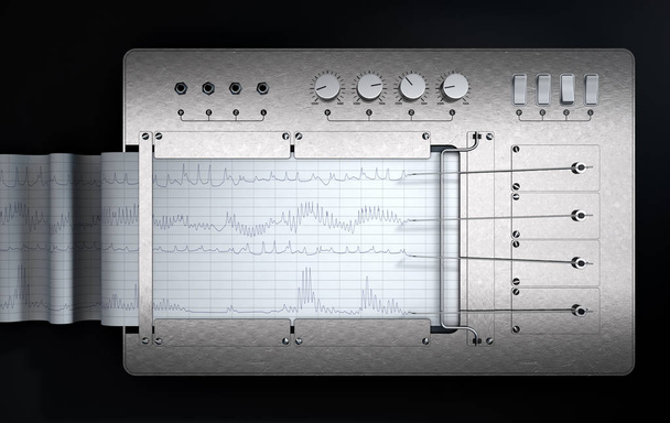 Polygraph Lie Detector Machine - Valokuva, kuva