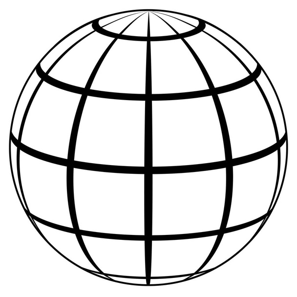 globe planète icône de haute qualité
 - Vecteur, image